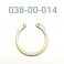 SNAP RING, FIST, 5/8" SHAFT