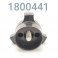 CLICKER KNOB, TRIANGLE, BLACK