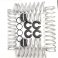 Spring Kit, 2015-18 RZR S 900/1000, For all 4 Shocks, Single Rate Fronts, Dual Spring Rear