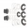 Spring Kit, 2015-18 RZR S 900/1000, For all 4 Shocks, Dual Spring Fronts, Dual Spring Rear