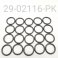 O-RING, OUTER 1/2" FIST SCRAPER, PAK OF 20