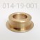 BRONZE BUSHING, 1.25 OD X 1.00 FLANGE X .385 TLG