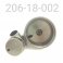 BODY CAP, EVOL, RH, REBOUND ADJUST,  0°, GROOVED