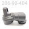 Body Cap, Piggyback, 2.250 Shock, 90 Deg., Twin Tube