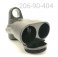 Body Cap, Piggyback, 2.250 Shock, 90 Deg., Twin Tube