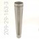 Body, 2.250 Bore x 16.300 Long, Aluminum