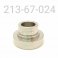 HEIM REDUCER, .518 TLG X 10MM ID, FOR 9/16 BORE SPHERICAL,  PRESS FIT