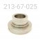 HEIM REDUCER, .445 TLG X 10MM ID, FOR 9/16 BORE SPHERICAL,  PRESS FIT