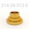 Reducer, .593 TLG x .476 Thru Hole, For 5/8 ID Spherical, Slip Fit, Zinc