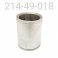 SLEEVE, .689 ID X .875 OD X 1.100 TLG, SNAP FIT SPACER, CHROME PLATED