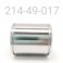 SLEEVE, .689 ID X .875 OD X 1.000 TLG, SNAP FIT SPACER, CHROME PLATED