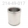 SLEEVE, .689 ID X .875 OD X 1.000 TLG, SNAP FIT SPACER, CHROME PLATED
