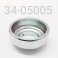 CUP, STEEL, KYB SPRING RETAINER