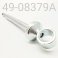 SHAFT/EYELET ASSY, CHROME, 16MM, 8.379" CENTER TO END, 2010-11 SKI DOO XRS FRONT TRACK