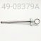 SHAFT/EYELET ASSY, CHROME, 16MM, 8.379" CENTER TO END, 2010-11 SKI DOO XRS FRONT TRACK