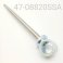 SHAFT/EYELET ASSY, STAINLESS STEEL, 12.5MM, 8.820" CENTER TO END, 2000 SKI DOO MXZ700 SKI