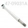 SHAFT/EYELET ASSY, 12.5 MM, 9.031" CENTER TO END, SKI DOO SC5, TNT, REAR TRACK