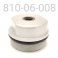 END CAP, Q.A. RES., THREADED, (3/8-16)