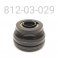 BEARING ASSY, 1/2" SHAFT X 1.5" Bore, Threaded, FIST, Black