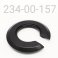 SPRING RETAINER, PODIUM, BLACK (SEE 234-00-002 NOT BLACK)