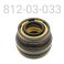 BEARING CAP, CIRLCIP STYLE, 1.5 BORE X 5/8 Shaft, 0.975 TLG, BLACK, , W/TOP THREADS, FIST