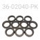 Seal, U-Cup, 5/8 SHAFT, Low Friction Seal Pack, Pak of 10