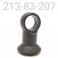 Eyelet, 1" Bore X 0.800 Wide, 2.783 Tall, Black