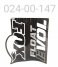 DECAL: GEN II FLOAT X EVOL, AIR SLEEVE, SHORT 4.75 X 5.31