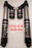 Fox Float 3 QS3 Ski Shocks Pair Arctic Cat M Series