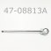 SEE ALSO 47-08820SSA          SHAFT/EYELET ASSY, 12.5MM, 8.813" CENTER TO END, 2000 SKI DOO MXZ700 SKI
