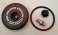 Fox 2.250 Bore Reservoir End Cap Schrader Valve Upgrade Kit (Component View)
