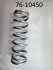 Spring: (T) [10.000 TLG X 2.500 ID X 450 lbs/in] Silver