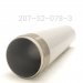 Body, 2" Bore, 7.8" Long, Snap Ring Bearing Cap, Aluminum