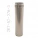 Body, 2" Bore, 7.8" Long, Snap Ring Bearing Cap, Aluminum