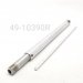 SHAFT, 16 MM, 10.390" TLG, REBOUND ADJUST, CHROME, SKI DOO RS AND XRS FRONT SKI