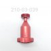Rebound Knob, 4 Click, Rear Track X-Link (This part is No Longer Available.  Use 815-05-019)