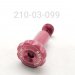 REBOUND KNOB, 1.450 TLG, 3/8-32, RED, GEN 2