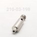 REBOUND ADJUSTER SHAFT, KNOB STYLE, 1.390", STAINLESS