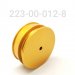 FLOATING PISTON, 2" BORE, INVERTED W/BLEED, GOLD