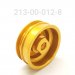 FLOATING PISTON, 2" BORE, INVERTED W/BLEED, GOLD