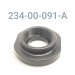 SPRING RETAINER ADAPTER, 1.495 OD X 0.450" TLG, 1.549 BORE, BLACK, ALUM