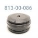 END CAP, RESERVOIR, 2.0" BORE,  .678 TLG, PELLET FILL., BLACK