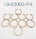SNAP RING, FIST 1/2", PAK OF 10