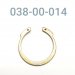 SNAP RING, FIST, 5/8" SHAFT