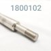 SHAFT, W/E 9.123" X 5/8