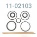 REBUILD KIT, 2.5 SERIES .875 SHAFT, RR, 2.5 RES