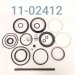 Kit: Rebuild, O-Rings & Seals, Float 3, Nitrile Wiper