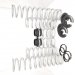 Spring Kit, 2015-18 RZR S 900/1000, For all 4 Shocks, Single Rate Fronts, Dual Spring Rear