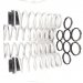 Spring Kit, 2015-18 RZR S 900/1000, For all 4 Shocks, Dual Spring Fronts, Dual Spring Rear