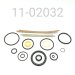 REBUILD KIT, 1/2" FIST, 2" RESERVOIR